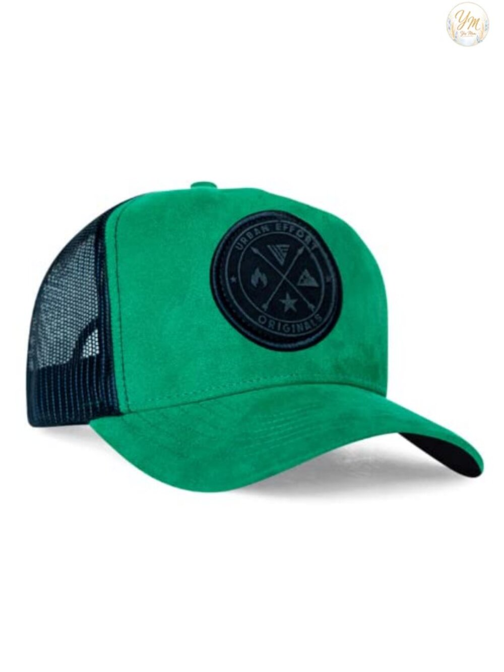 Mesh Back Trucker Hat 5 Panel Baseball Cap Adjustable Snapback